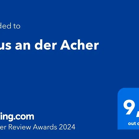 Haus an der Acher Achern Exterior foto